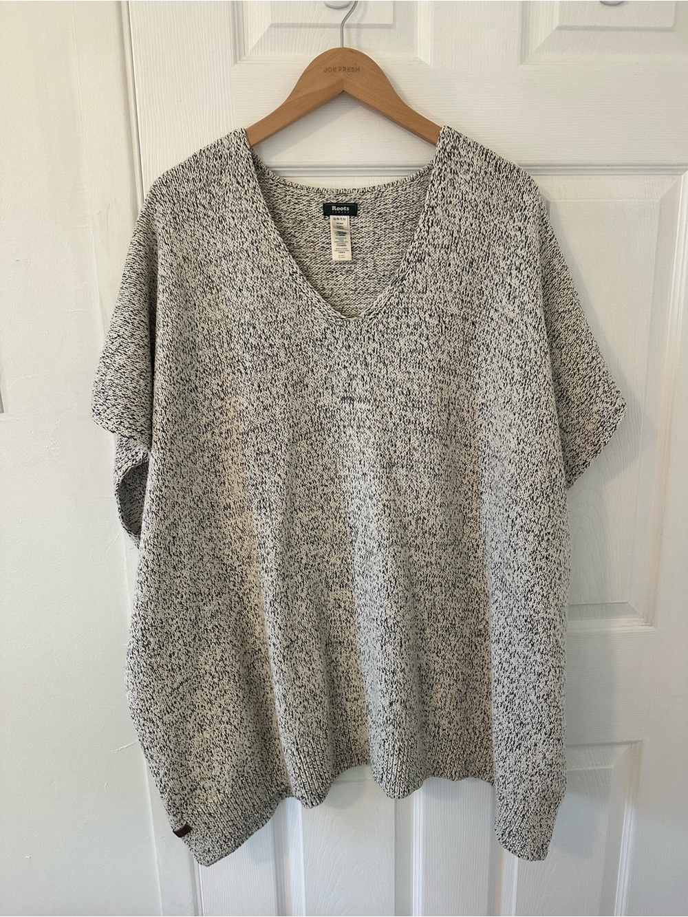 Roots Knitted Poncho